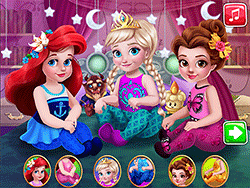 Toddler Princesses Slumber Party - Girls - DOLLMANIA.COM