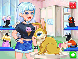 Crystal Adopts a Bunny - Girls - DOLLMANIA.COM