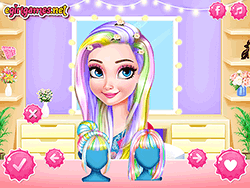 Princesses Pastel Hairstyles - Girls - DOLLMANIA.COM