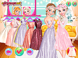 Princesses Glittery Bridesmaids - Girls - DOLLMANIA.COM