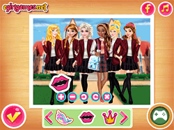 Cool Princesses Back to School - Girls - DOLLMANIA.COM