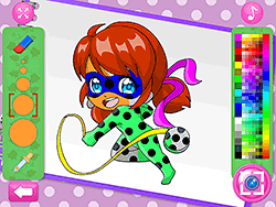 Chibi Dottedgirl Coloring Book - Arcade & Classic - DOLLMANIA.COM