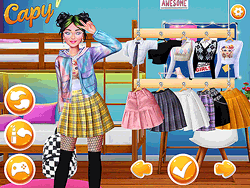 TikTok Divas Cute School Pleated Skirt Looks - Girls - DOLLMANIA.COM