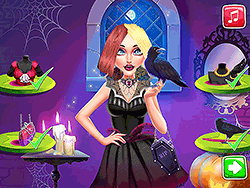 Vampira Spooky Hairstyle Challenge - Girls - DOLLMANIA.COM