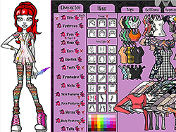 Monster High Character Creator - Girls - DOLLMANIA.COM