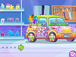 Decor: Rainbow Car