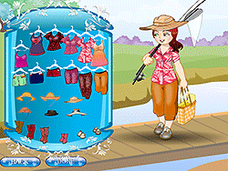 Fishing Girl Dressup