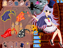 Cute Witchy Dressup