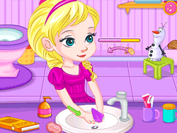 Potty Train Baby Elsa - Girls - DOLLMANIA.COM