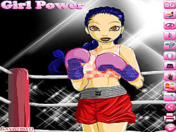 Boxing Girl Dress Up