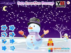 Cute Snowman Dressup