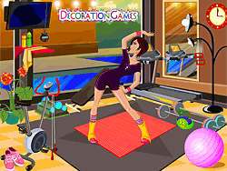 Home Fitness Room Decoration