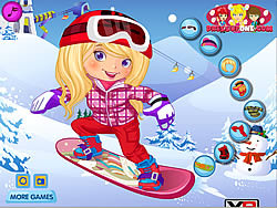 Snowboarder Girl Dress Up