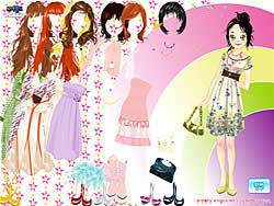 Cutie Dress 10 - Girls - Dollmania.com