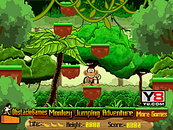 Monkey Jumping Adventure Game