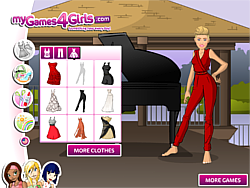 Miley Cyrus Dress Up Game for Girls