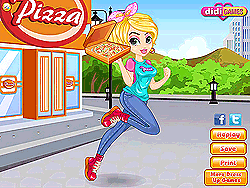 Pizza Delivery Girl