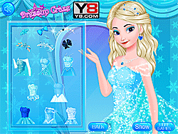 Elsa's Frozen Makeup