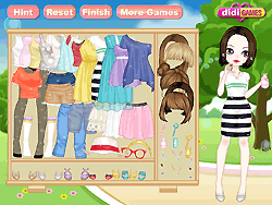 Bubble Girl Dressup