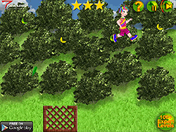 Rainbow Girl Collecting Fruits