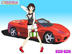 Car Girl Fashion