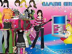 Gaming Girl Dressup