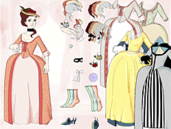 18th Century Dress Up Doll