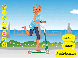 I love my Scooter Dressup