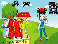 Traditional Korean Girl Dressup