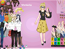 Victorial Girl Dressup