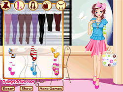 Trendy Colours Dressup